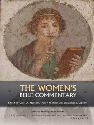 cover image of The Women's Bible Commentary